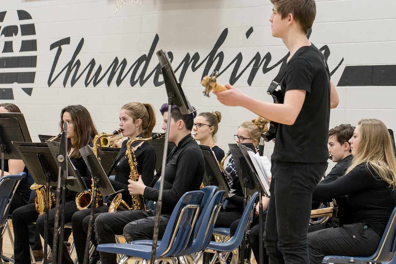 band concert R.F. Staples Secondary School