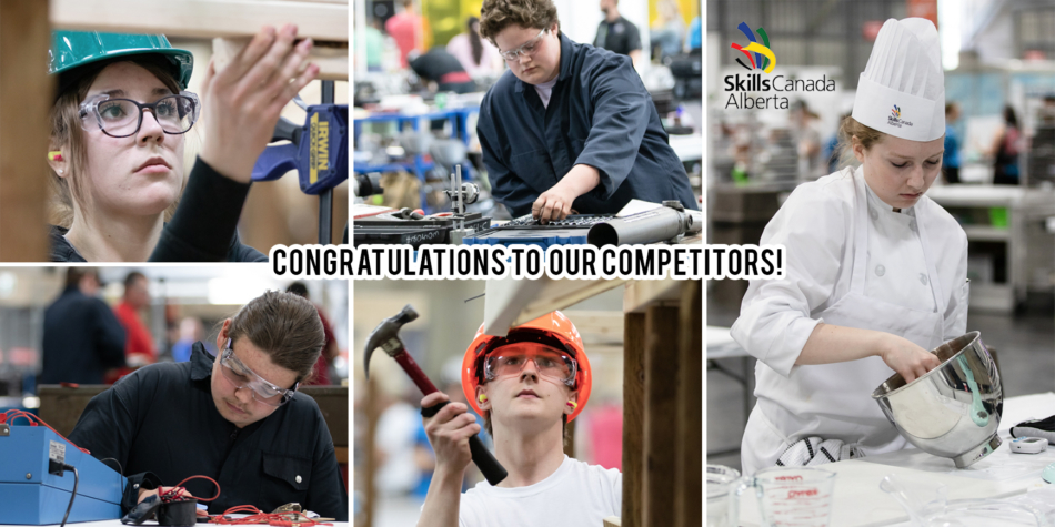 Skills competition competitors