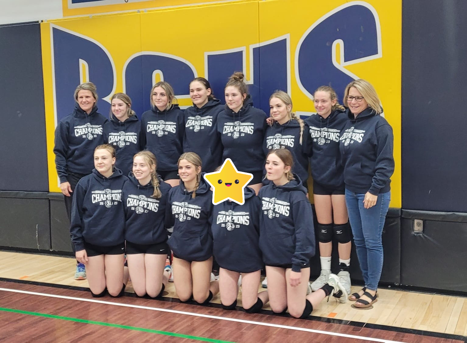 Sr. Girls Volleyball Win GOLD in Barrhead!