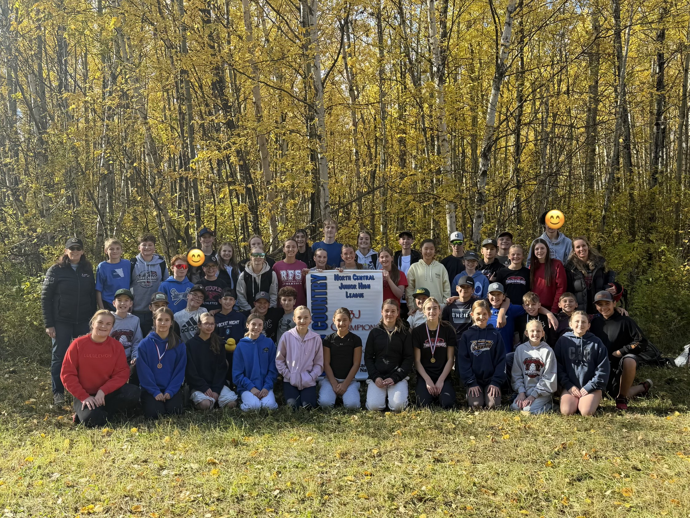 Jr. High Cross Country Zone Champs!